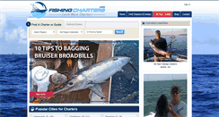 Desktop Screenshot of fishingcharters.com